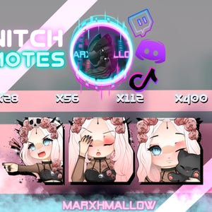 Dead By Daylight : Sable Ward Twitch emotes | Cute Twitch emotes Kawaii DBD emotes
