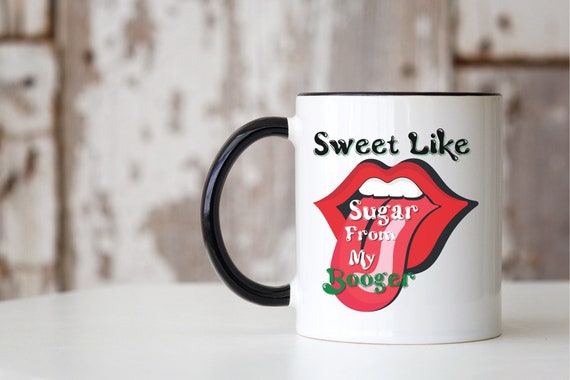 Funny Adult Coffee Mug, Funny Valentines Day Mug, Sweet Coffee Cup, Funny  Booger Cup, Red Lips Ceramic Mug, Valentine Party Mug - Etsy