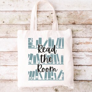 Book Lovers Tote, Gift for Book Lover, Gift For Bookworms, Gift For Teachers, Readers&#39; Tote, Library Tote, Reading Tote Bag, Bookish Tote