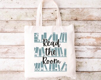Book Lovers Tote, Gift for Book Lover, Gift For Bookworms, Gift For Teachers, Readers' Tote, Library Tote, Reading Tote Bag, Bookish Tote