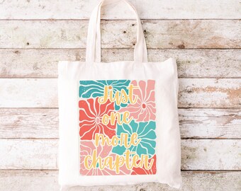 Book Lovers Tote, Gift for Book Lover, Gift For Bookworms, Gift For Teachers, Readers' Tote, Library Tote, Reading Tote Bag, Bookish Tote
