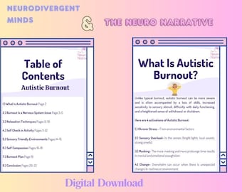 Autistic Burnout Worksheet