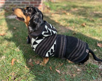 Wiener Dog Clothing Hooded