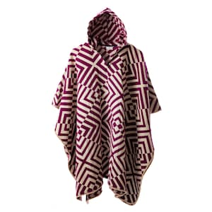 Poncho Sweater, Hooded Blanket, Cozy Perfect For Camping. image 4