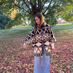 Cape With Hood, Capes and Cloaks, Poncho with sleeves