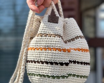 Handwoven Crochet Mini Bag: Sustainable Gift