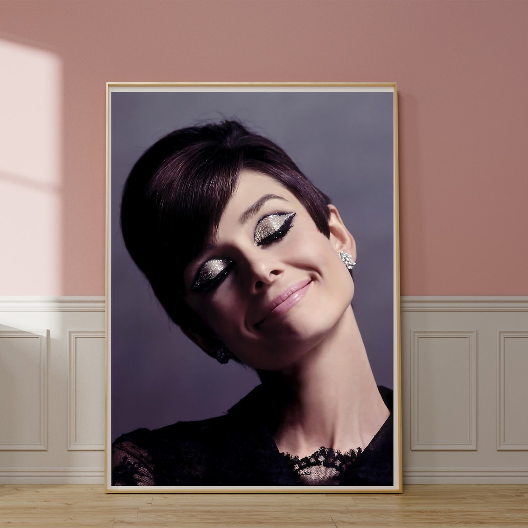 Audrey Hepburn Wall Art Hollywood Wall Decor Vintage Movie Posters ...