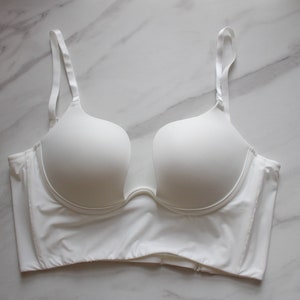 White Plunge Bra - Buy White Color Plunge Bras Online in India