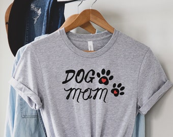 Dog Mom Shirt, Unisex Dog Shirt, Cute Dog Shirt, Dog Owner Gifts, Funny Dog Shirt,Women Cute Puppy Shirt,