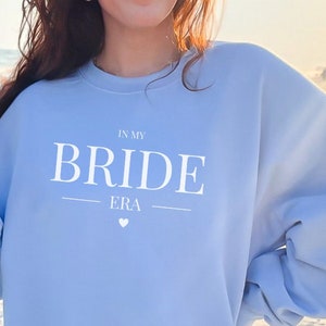 In My Bride Era Crewneck Sweatshirt, Bride Era Sweatshirt, In My Bride Era Sweatshirt, Bride Sweatshirt, Crew Neck Sweatshirt for Bride