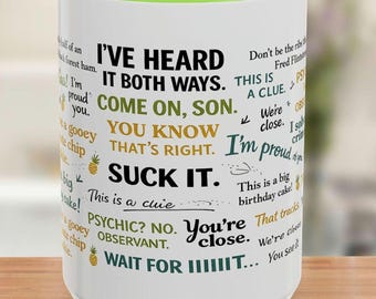 Psych mug | TV Show Quote Psych-o Green Design