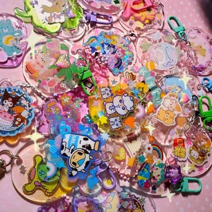 Handmade UV Resin Acrylic Keychains