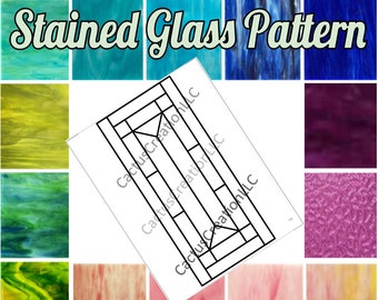 Stained Glass Pattern - PDF Download