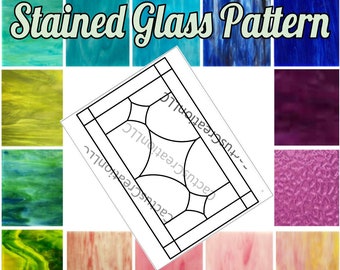 Stained Glass Pattern - PDF Download