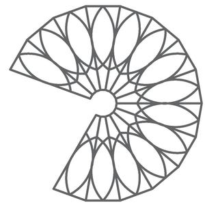 Stained Glass Lamp Shade Patterns - Download PDF SVG