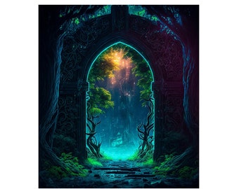 Magical Gateway Cross Stitch Pattern PDF