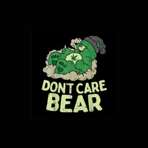 Don&#39;t Care Bear Cross Stitch Pattern PDF