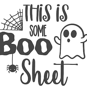 Questo è un po' di Boo Sheet SVG