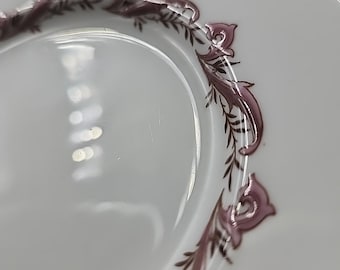 Vintage MINTON Laurentian Pink Bone China Dinnerware Set - Large Selection, Gold Trim (1960s)
