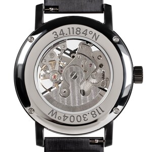 Nachdenklich Hochzeitsgeschenk Benutzerdefinierte Koordinaten Karte personalisierte einzigartige Uhr 1. Jahrestag Datum Freundin Freund Liebe, kundenspezifische Uhr