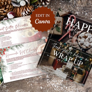Grundbesitz Weihnachtskarten 8er Pack, Grundbesitz Postkarten, Realtor Weihnachtskarten, Realtor Kundenkarte