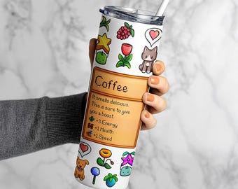 Stardew Valley Tumbler: Insulated Stainless Steel Coffee Mug - 20 Oz