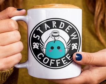 Stardew Valley koffiemok, 5 kleuren!! Stardew Valley Game, Stardew Valley Cup, Stardew Mok, Video Gamer Gift, Junimo - Keramiek 11oz 15oz