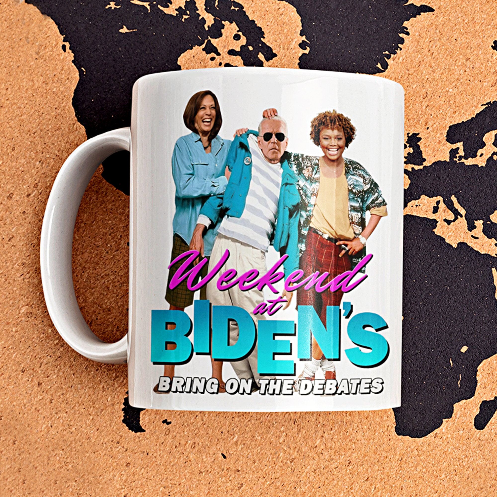Biden 2024 Cup 350ml Ceramic Biden Mug For Vote President Election Durable Travel  Mug Funny Kitchen Decor Coffee Cups For Men - AliExpress