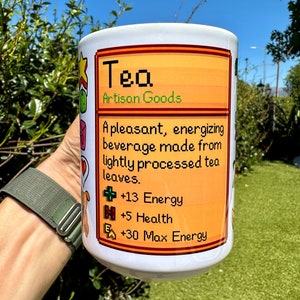Stardew Valley Coffee Mug | Stardew Valley Tea Ingredients | By Silly Owl Gifts