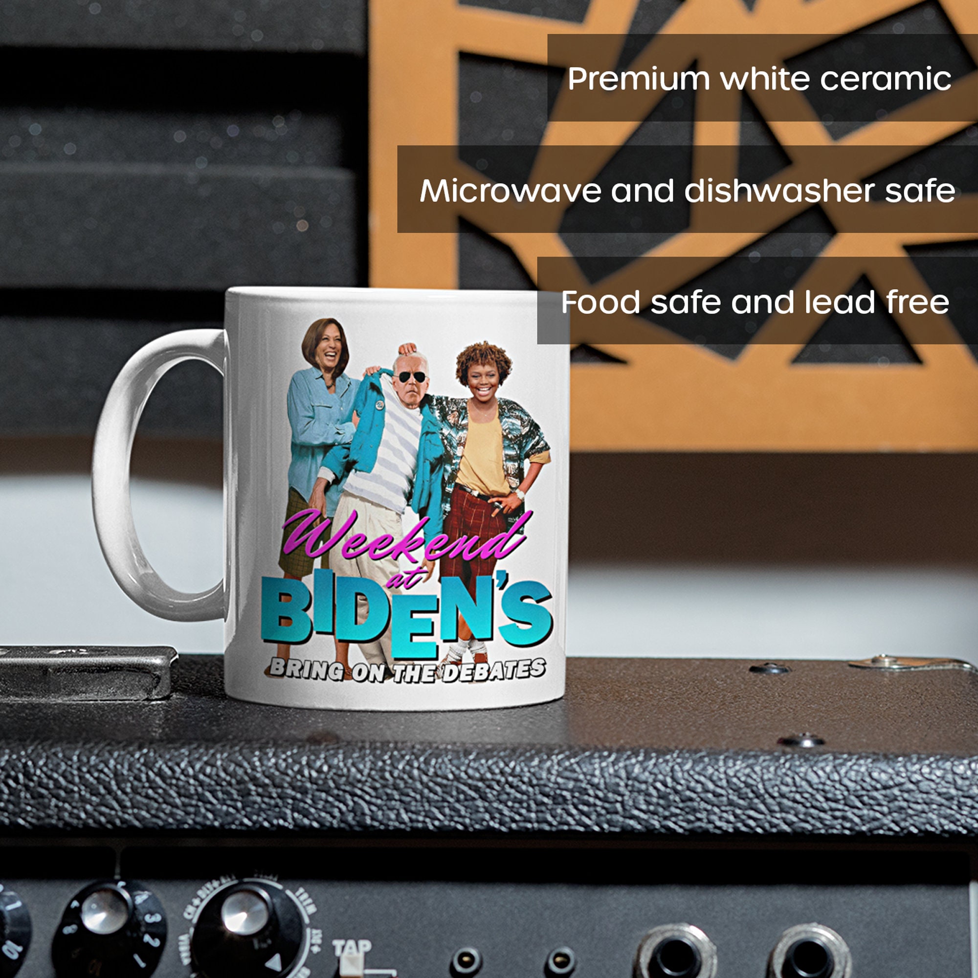 Biden 2024 Cup 350ml Ceramic Biden Mug For Vote President Election Durable Travel  Mug Funny Kitchen Decor Coffee Cups For Men - AliExpress