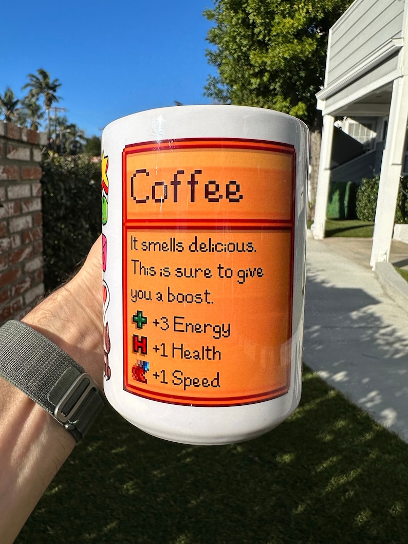 Stardew Valley Mug | By Silly Owl Gifts | Video Game Cup