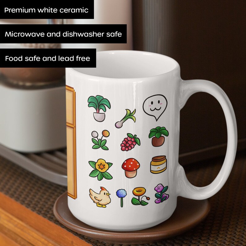 Stardew Valley Mug | By Silly Owl Gifts | Video Game Cup