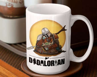 Taza de café dadaloriana: Padre e hijo, fan de Space Wars