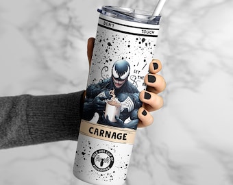 Vaso térmico de acero inoxidable Venom 'Carnage' - Divertido regalo para antihéroes