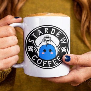 Stardew Valley Coffee Mug, 5 Colors!! Stardew Valley Game, Stardew Valley Cup, Stardew Mug, Video Gamer Gift, Junimo - Ceramic 11oz 15oz