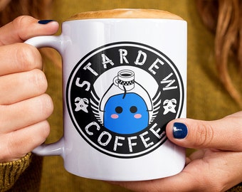 Stardew Valley Coffee Mug: Junimo Game Cup, Gamer Gift