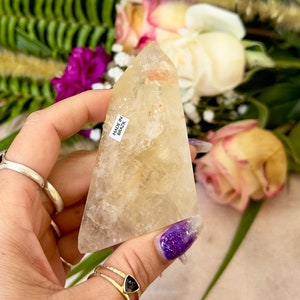 Champage Citrine Freeform - Genuine Natural Citrine Free Form from Brazil - High Quality and Ethically Sourced from Bahia