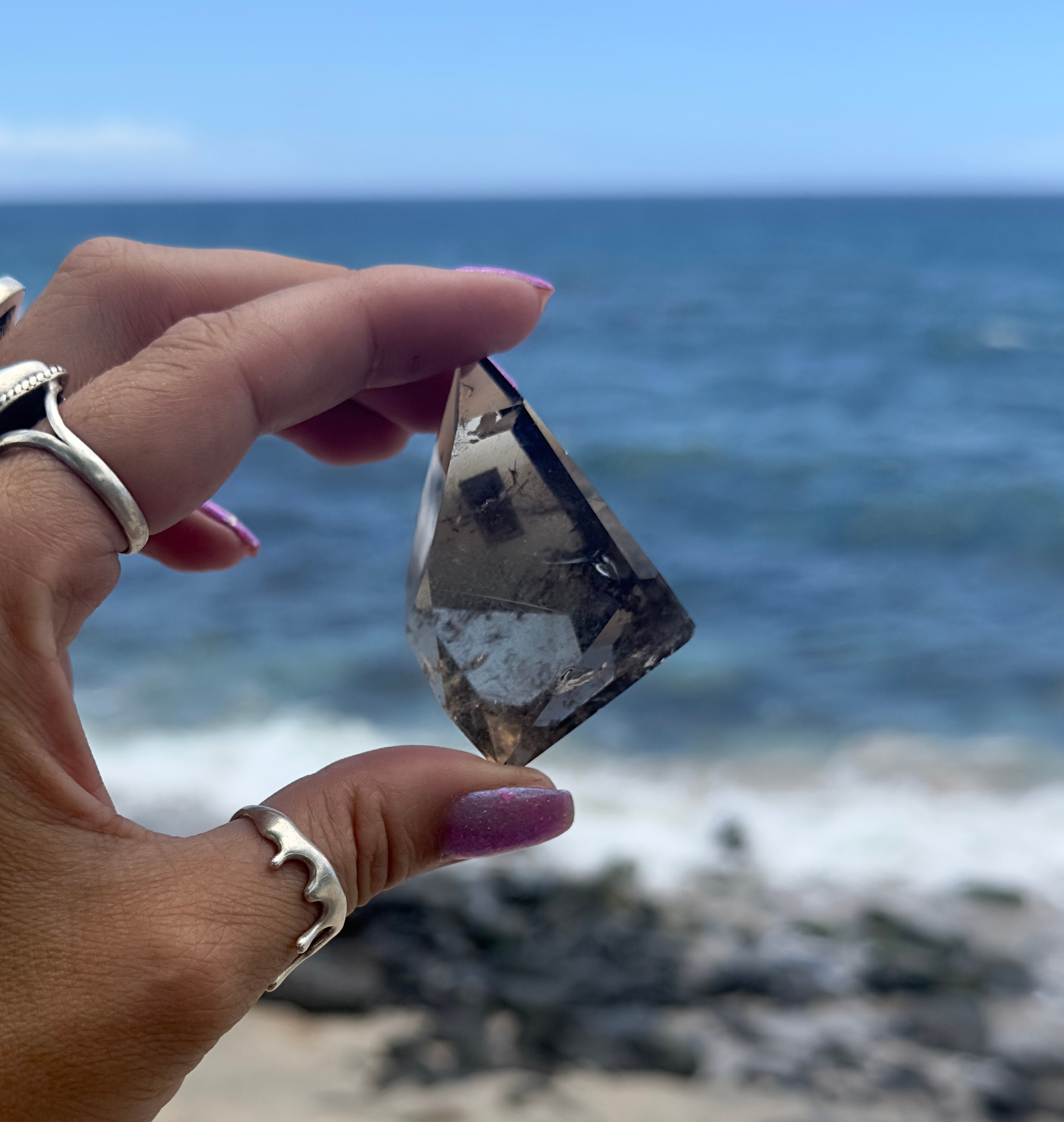 AAA Smoky Quartz Freeform - High Quality Smokey Quartz Free Form Ethically Sourced from Brazil