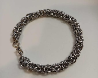 Byzantine Chainmail Bracelet 9"