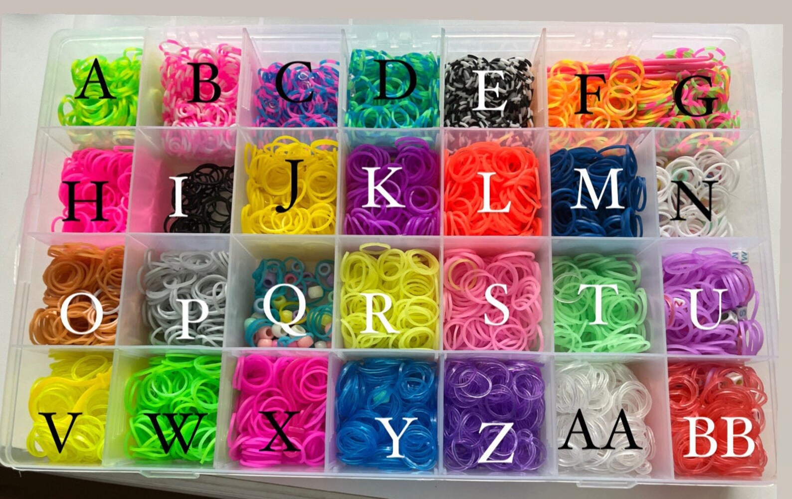 Custom rubber band bracelets Clearance