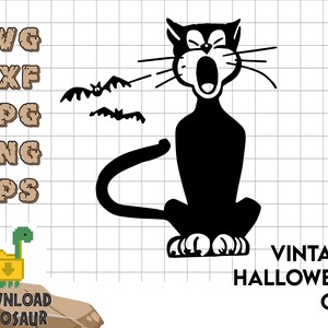 Angry Cat Svg Dangerous Cat Cute Black Cat Svg Halloween 