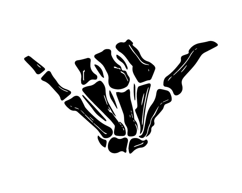 Skeleton Hand HANG LOOSE svg dxf Cut File Cricut Etsy Australia Skeleton Hand HANG LOOSE svg dxf Cut File Cricut Etsy Australia