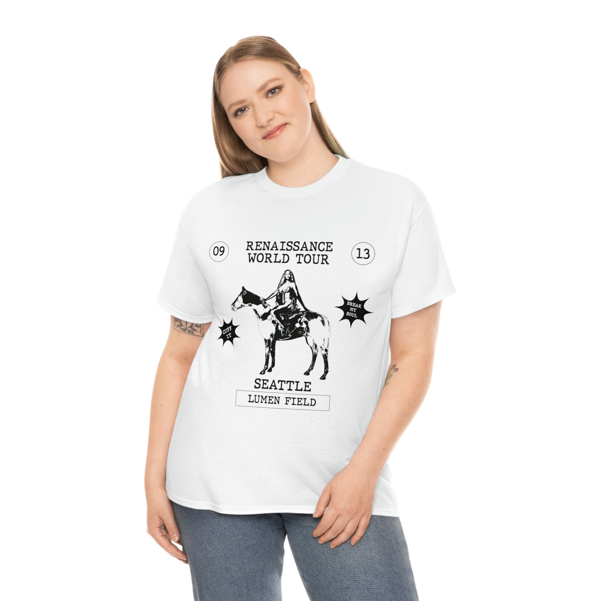 Beyoncé Renaissance World Tour 2023 Merch Camiseta Para Hombre Mujer