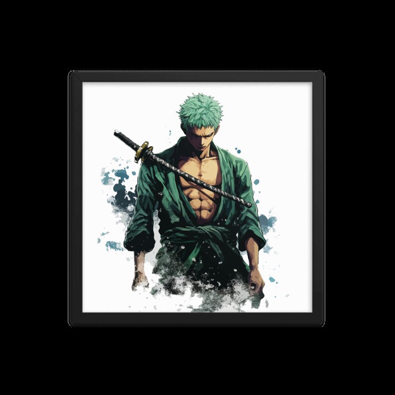 One Piece Roronoa Zoro Png, One Piece Svg, ZORO Wanted Marine Svg