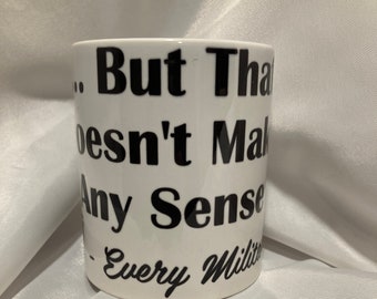 12oz Military Wife Coffee Mug