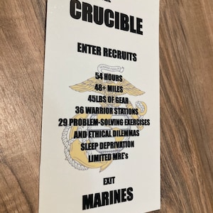 PDF File Only USMC Crucible Decal - Etsy