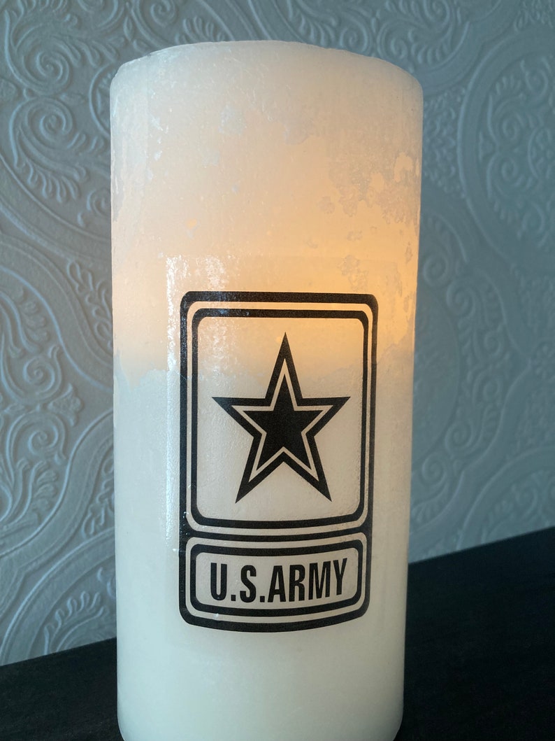 POCHY Candle Tattoos Decoration – Water Slide Transfer Stickers For Candles & Ceramics (No Candle Included)