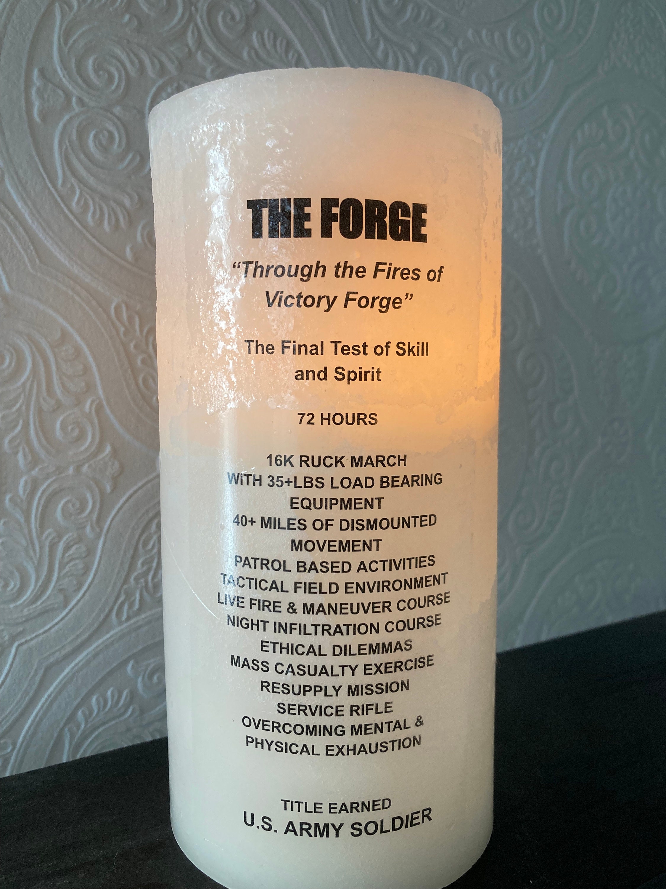 DIY US Army Candle Water Slide Decals does Not Include Etsy