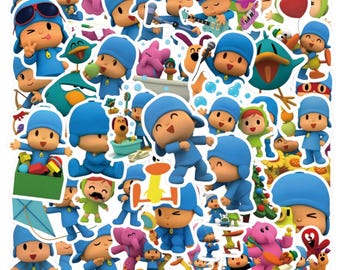 Ballons Pocoyo - Décoration Anniversaire Pocoyo - Ballons Latex