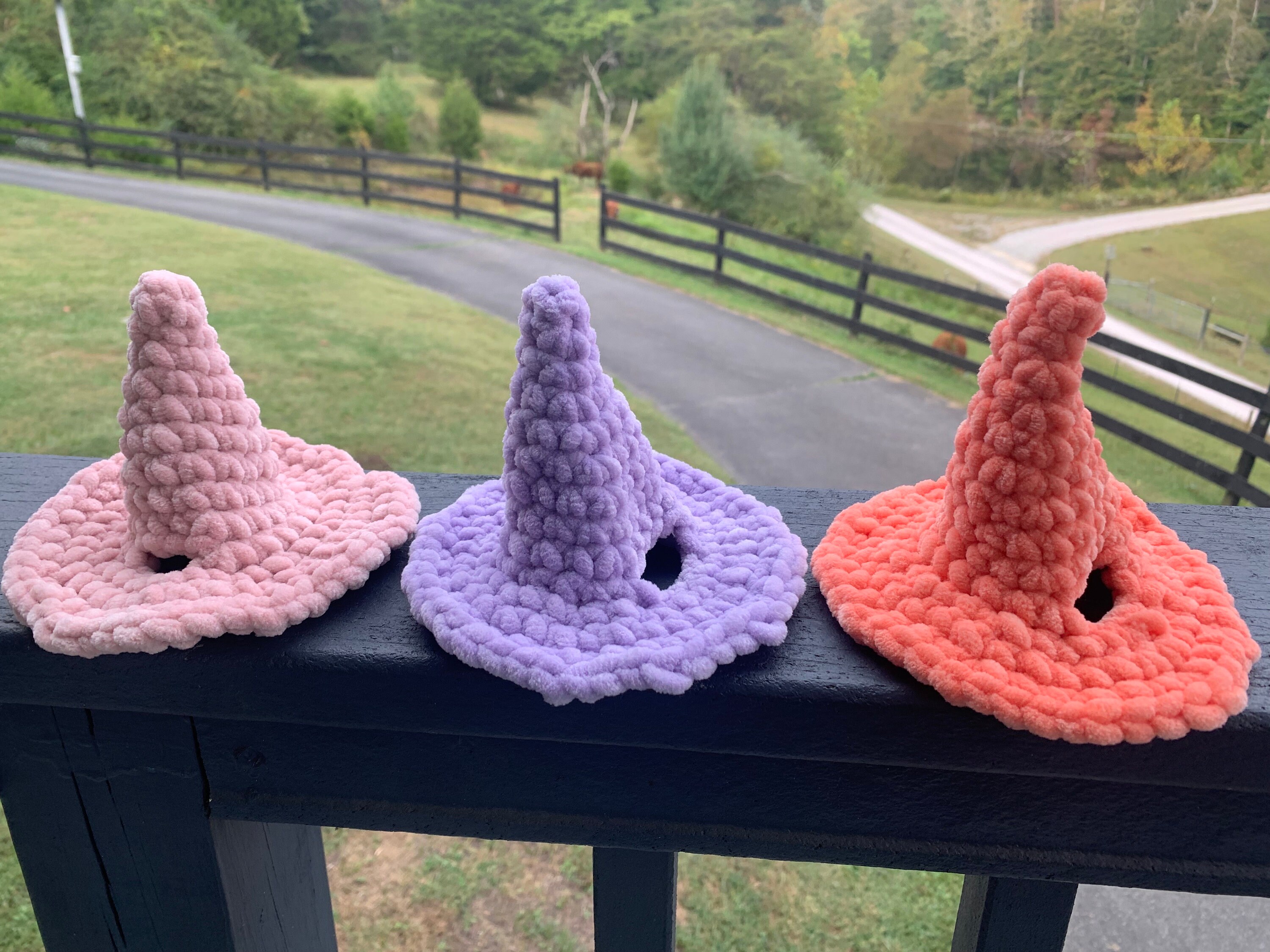 Crochet Halloween Cat Plush Etsy